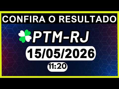 RESULTADO JB - PTM-RJ e LOOK-GO 11:20 | 15/05/2026