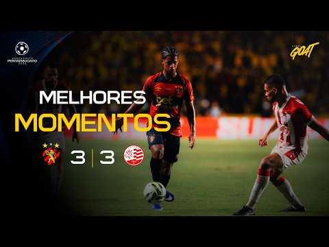 Gols e lances de Sport x Náutico