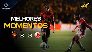 SPORT E NÁUTICO EMPATAM EM JOGO INSANO NA FINAL DO PERNAMBUCANO