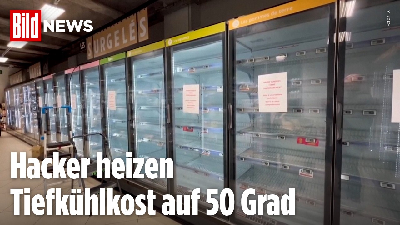 CYBERANGRIFF: Hacker legen mehr als 400 Supermarktfilialen in Frankreich lahm!