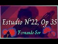 🛑ESTUDIO N°22, Op 35, Fernando Sor, GUITARRA CLÁSICA.🌸