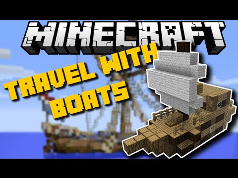 MC Naveed - Minecraft - Minecraft: TRAVEL WITH BOATS MOD (Cruise Ships, Pirate Ships & More) Mod Showcase