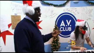 Rodney The Mailman and Andrew WK at The Onion/AV Club on NBC 5 News