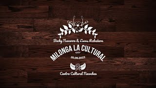 Becky Navarro y Lucas Robañera. Por la huella - Rodolfo Biagi. La Cultural Milonga