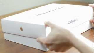 2012 MacBook Air 11" Unboxing