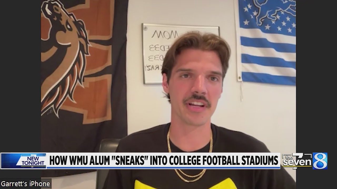 ‘I try to be respectful’: How a WMU alum ‘sneaks’ into college football stadiums