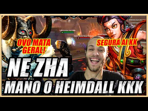 Aprendendo como usar portais com essse Heimdall kkk | Casual Arena, SMITE