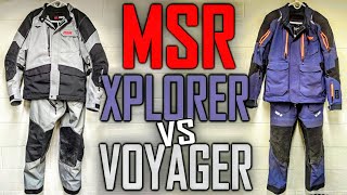 MSR Xplorer vs Voyager ADV Gear Comparison & Review