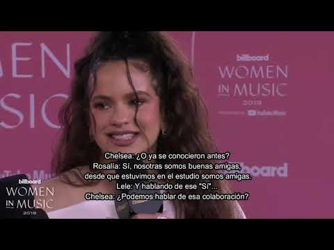 Rosalía habla de Billie Eilish y su colaboración - Women In Music - Billboard