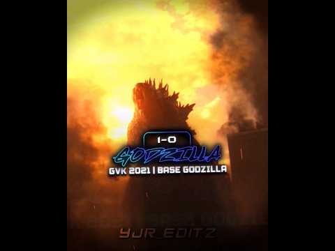 Godzilla (GVK Base) vs Kong (Beast Glove) | Edit 