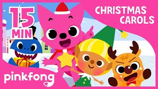Christmas Sharks | Christmas Carols | + Compilation | Pinkfong Songs for Children