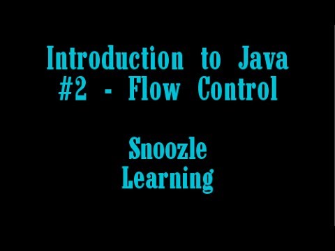 Core Java Control Flow Statements In Java Part 2