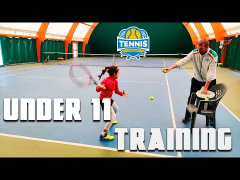 Ludovica Under 11 training