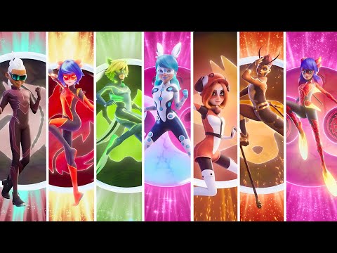Miraculous Season 6 All New Transformations