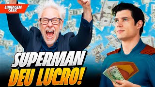 ERRAMOS! SUPERMAN DEU LUCRO! WARNER ESTÁ SALVA