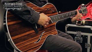 Video thumbnail for Taylor Custom-T5-9064 Acoustic-Electric Guitar by Musician's Friend