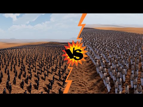 100 000 CHUCK NORRIS vs 100 000 JOHN WICK | UEBS 2 | Ultimate Epic Battle Simulator 2