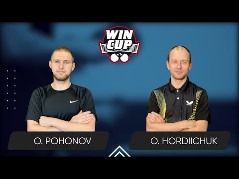 13:00 Oleksandr Pohonov - Oleksandr Hordiichuk 30.10.2024 WINCUP Master. TABLE 1