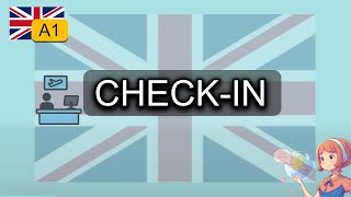 English A1 Airport Check-In Conversation | Learn Vocabulary with BabelBoosters