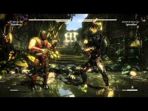 Mortal Kombat X Predator vs Ermac