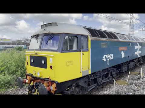 Crewe Salop Goods - Freight Variety - 25th May 2021