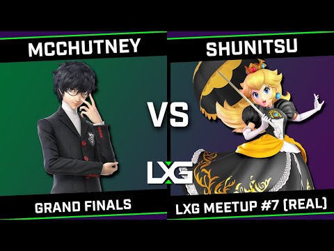 lxg meetup #7 (real) - GRAND FINALS - McChutney (Joker/Little Mac) vs Shunitsu (Peach/Jigglypuff)