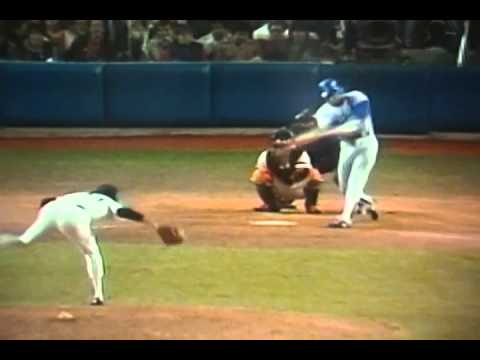 Los Angeles Dodger's Pedro Guerrero World Series Home Run
