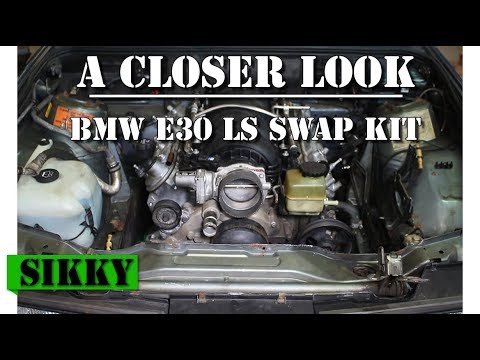 BMW E30 LSx Swap Kit | SIKKY Manufacturing