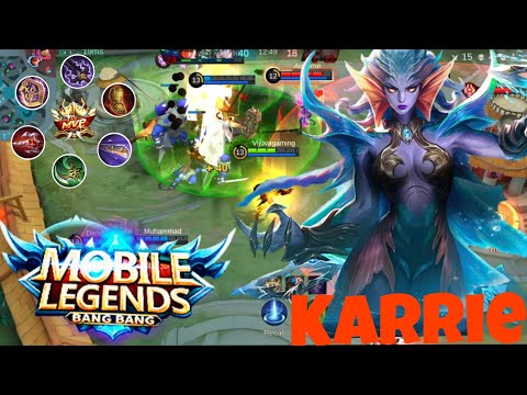 16 Kills!! Killing Machine - Dragon Queen Karrie - 🀄Mobile Legends: Bang Bang