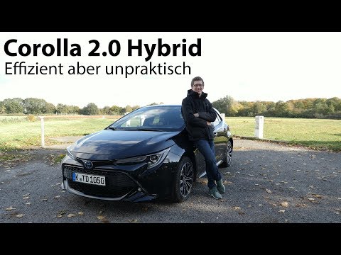 2019 Toyota Corolla 2.0 Hybrid 5-Türer "Club" Test / Sparsam aber unpraktisch - Autophorie