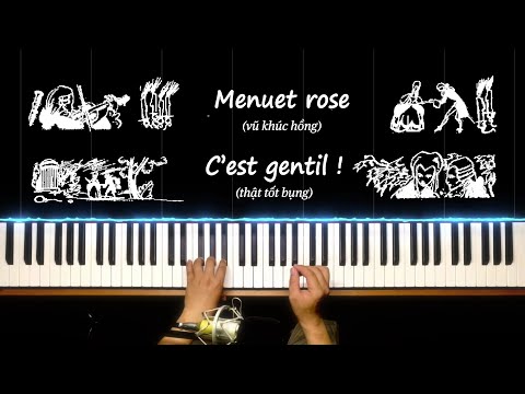 Methode Rose Page #58 & #59 - Menuet Rose et C'est Gentil | Piano online Level 4 #pianolessons