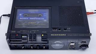 Video thumbnail for Marantz PMD-222 Professional Cassette Recorder by Just-Cassette