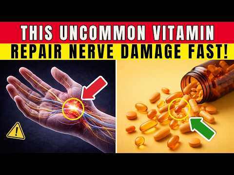 Vitamins That Repair Nerve Damage After 60 (Doctors Rarely Tell You This) | Senior Health Tips
