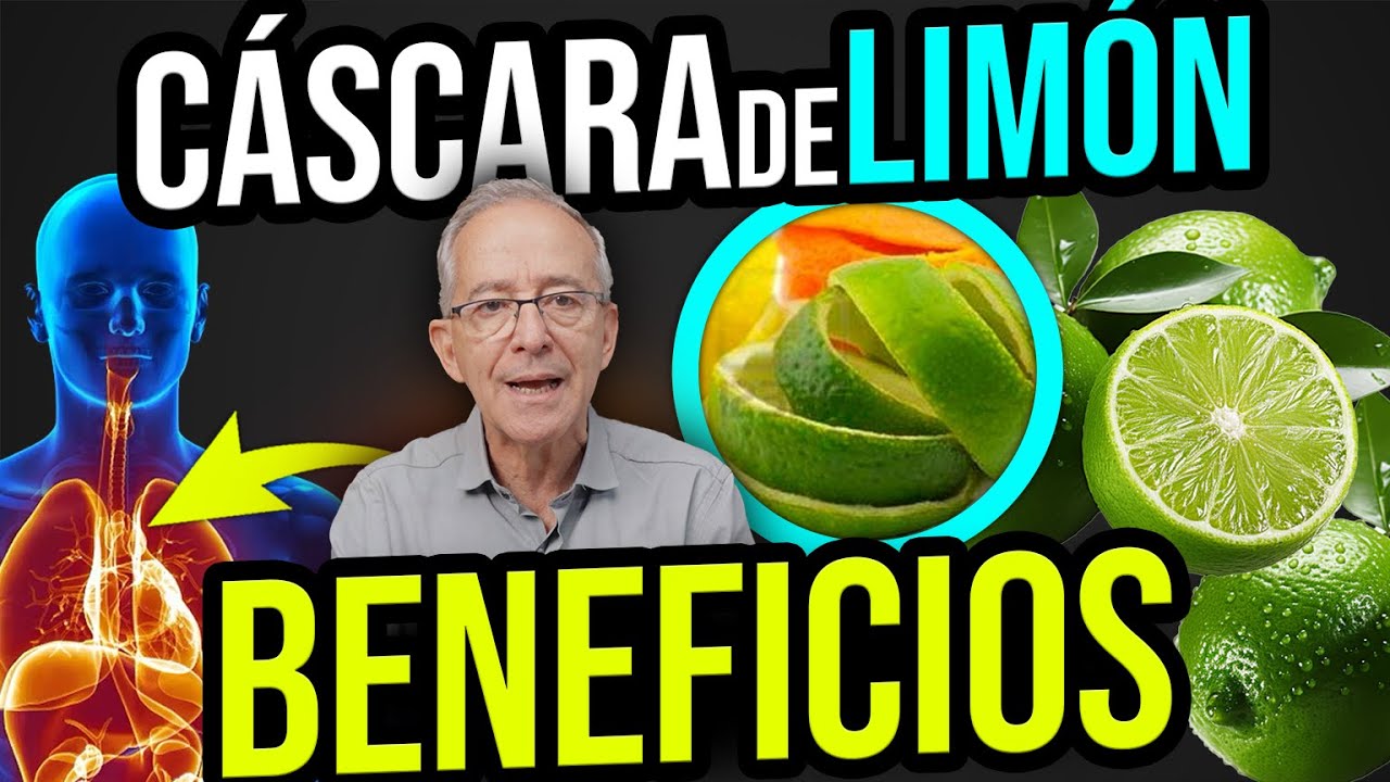 🍋 BENEFICIOS De La Cáscara De LIMÓN - Oswaldo Restrepo RSC