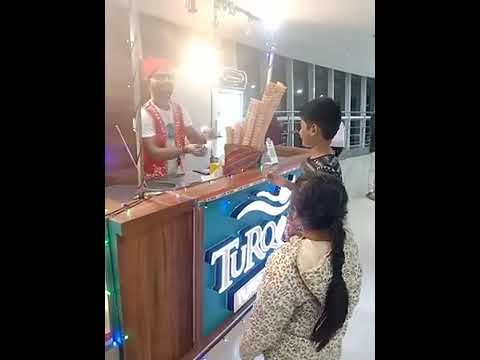 Turkish ice cream time!