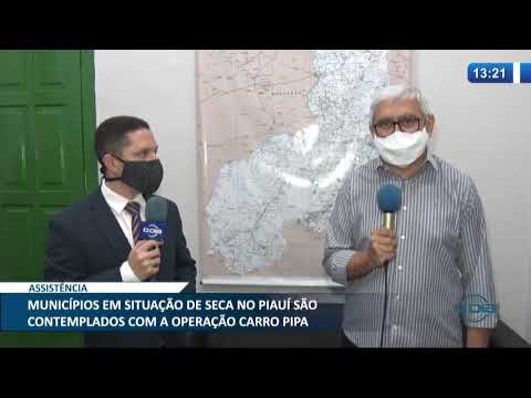 MuniciÌpios piauienses em situacão de seca receberaÌƒo carros pipa 30 09 2020