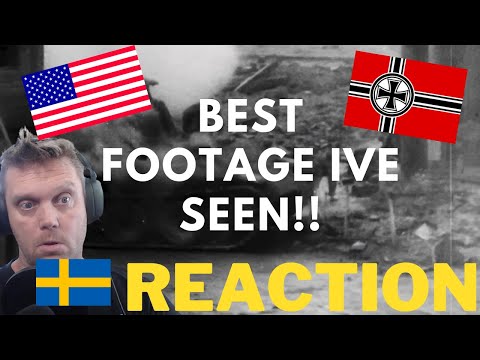A Swede reacts: The WW2 tank battle in Cologne - US vs Nazi Germany Caught On Film! (Battle Guide)