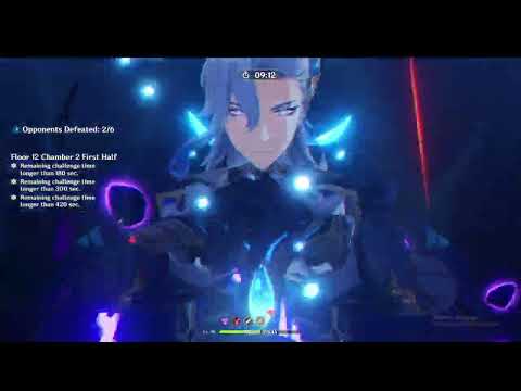 Spiral Abyss 4.8 Floor 12 All Male Characters