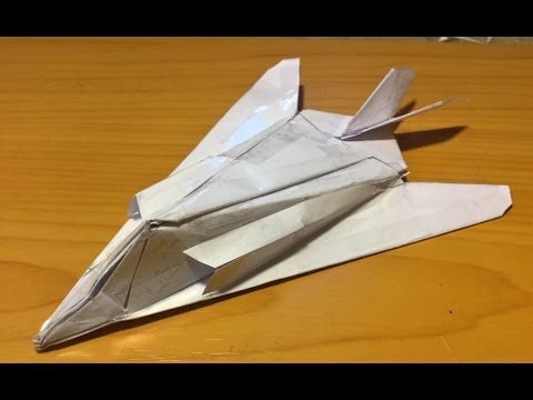 How to make the F-117 Nighthawk Paper Airplane