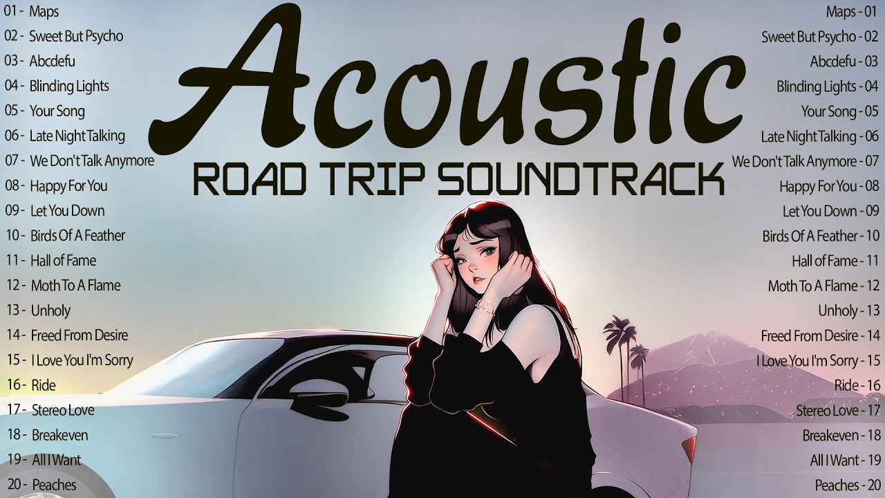 Road Trip Soundtrack 🚗 Acoustic Music 2026 New Songs with Lyrics