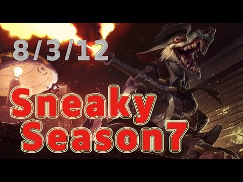 C9 Sneaky Twitch ADC vs Xayah Patch 7.8