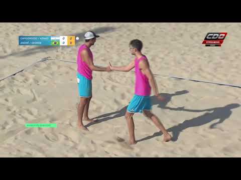 André Stein e George Wanderley 2 x 1 Azaad/Capogrosso - FINAL Sul-americano volei de praia 2021