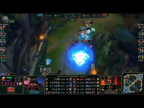UOL (Exileh Ryze) VS VIT (Jiizuke Darius) Highlights   2018 EU LCS Summer W3D1