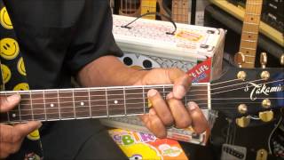 Sesame Street TV Theme Chord Strumming Guitar Lesson EricBlackmonMusicHD Kids