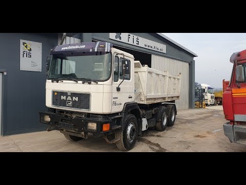TRUCK MAN 33.372 (373) 6X4 TIPPER FIŠ TRUCKS & MACHINERY SLOVENIA