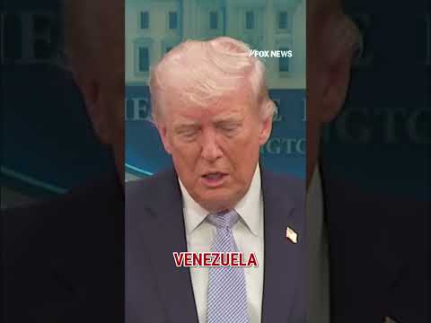 President Trump suggests he could be president of Venezuela #shorts #foxnews #trump