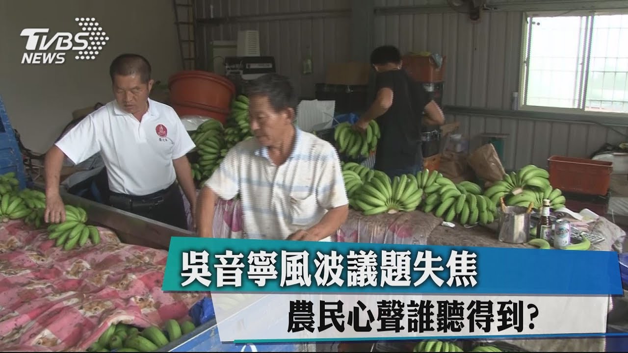 吳音寧風波議題失焦　農民心聲誰聽得到？