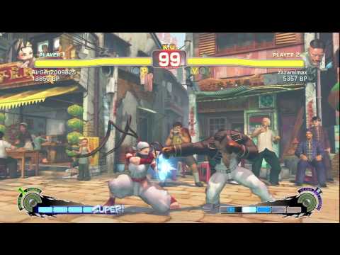SSF4 - AirGen (Ibuki) VS. zazamimax (Dudley)