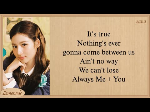 TWICE ME + YOU Lyrics