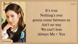 Download lagu TWICE ME YOU Lyrics mp3 Download lagu TWICE ME YOU Lyrics mp3